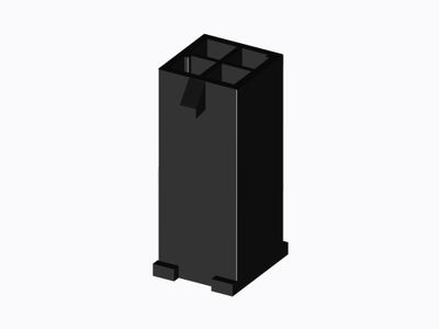 3,0mm 8pole male wire w/o panel clips UL94V-0