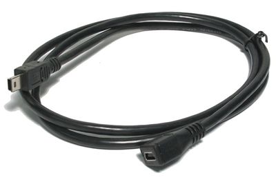 USB-2.0 miniB JATKOKAAPELI 1m