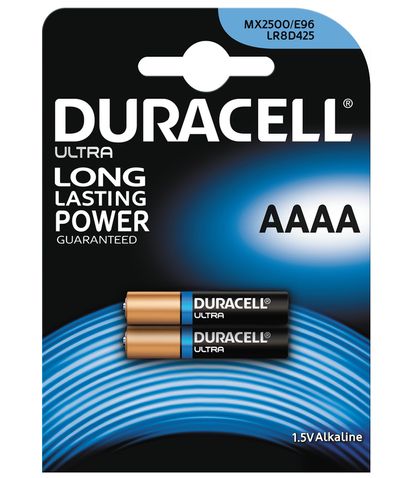 2kpl ALKALIPARISTO 1,5V AAAA-KOKO DURACELL