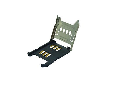 SIM Card Socket Hinge, Metal SIM Card Socket Hinge, Metal