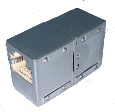 RJ45 JATKOLIITOSRASIA SUOJATTU CAT5e