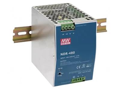 DIN-KISKOHAKKURI 480W 48VDC 10A 1-VAIHE