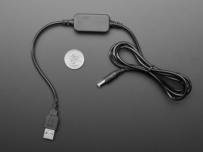 USB to 2,1mm DC STEP-UP DC-DC MUUNNIN 9VDC