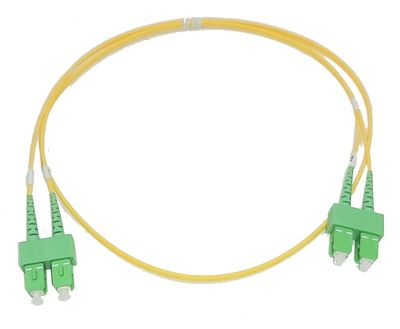 SM SC/APC-SC/APC DUPLEX KYTKENTÄKUITU 1m