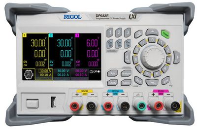 Rigol DP932E 198W TEHOLÄHDE 2x 0-30V/3A, 0-6V/3A