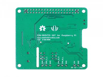 2-Channel CAN-BUS(FD) Shield for RPi (MCP2518FD)