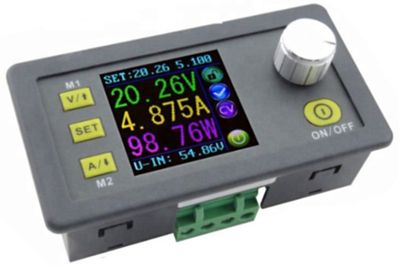 STEP-DOWN DC/DC-MUUNNIN LCD-NÄYTTÖ 5A 50V