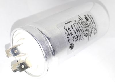 KÄYNTIKONDENSAATTORI 35µF LATTALIITTIMET KÄYNTIKONDENSAATTORI 35µF LATTALIITTIMET