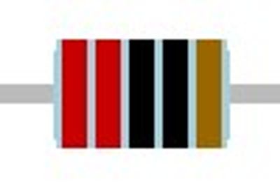 METALLIKALVOVASTUS 0,6W: 220ohm