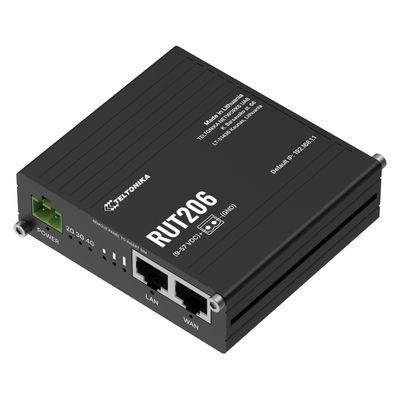 Teltonika RUT206 4G/WiFi/RS232/RS485/PoE REITITIN