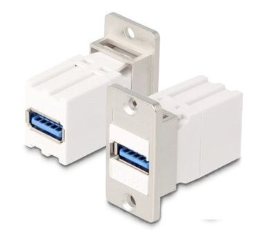 USB 5Gbps Keystone‑moduuli (A‑naaras-A‑naaras)