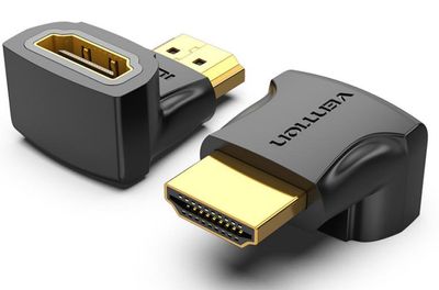 Vention HDMI KULMA-ADAPTERI ALASPÄIN Vention HDMI KULMA-ADAPTERI ALASPÄIN