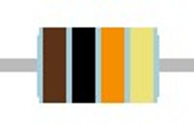 METALLIKALVOVASTUS 1W: 10kohm 1% METALLIKALVOVASTUS 1W: 10kohm 1%