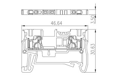 Dinkle DP1.5N, SLFTB C2, 500V 17.5A, pushin, 0.14-1.5mm2, BG