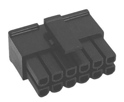 3,0mm 12pole female wire UL 94V-0