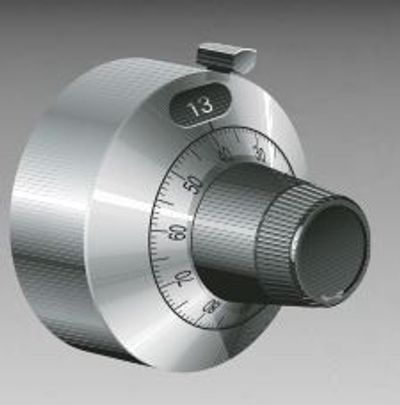 MONIKIERROSNUPPI 0-15 KIERROSTA METALLINEN