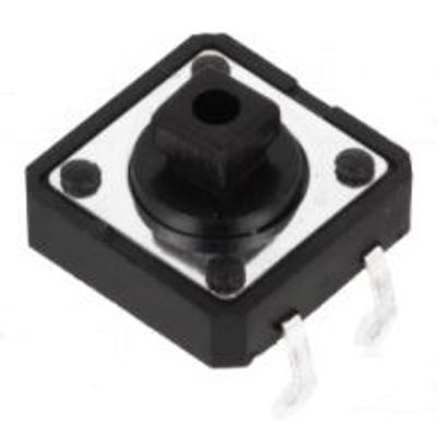 SULKEUTUVA KALVOKYTKIN NUPILLA 12x12mm