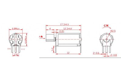 VIBRAMOOTTORI 3V 10000RPM