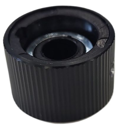 NUPPI 6mm AKSELILLE, MUSTA NUPPI 6mm AKSELILLE, MUSTA