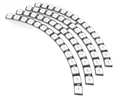 RGB-LEDIRENGAS 60x WS2812 Ø16cm