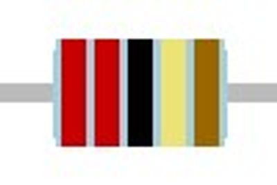 METALLIKALVOVASTUS 0,6W: 22ohm