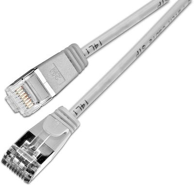 CAT6 OHUT VERKKOKAAPELI U/FTP 5m harmaa