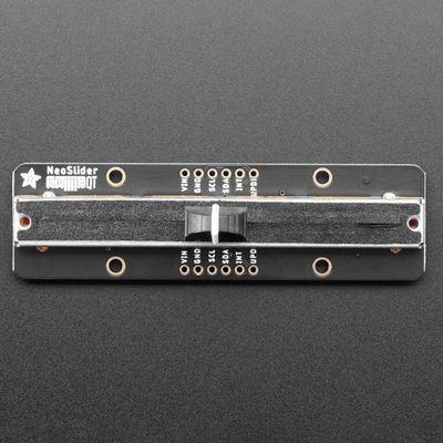 Adafruit NeoSlider LIUKUPOTENTIOMETRI NEOPIXEL LEDEILLÄ STEMMA QT I2C