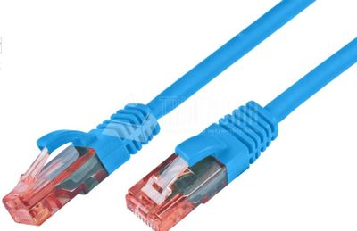 CAT6 VERKKOKAAPELI U/UTP 2m sininen