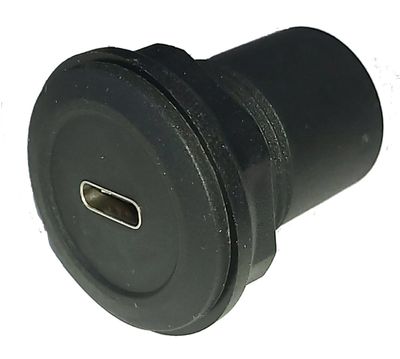microUSB B-NAARAS/USB C-NAARAS LÄPIVIENTI