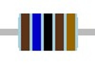 METALLIKALVOVASTUS 0,6W: 1,6kohm