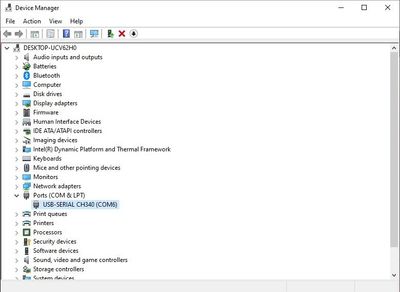 CH340 USB-SERIAL KAAPELI +5V
