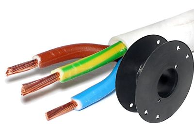 KALUSTEKAAPELI 3x 0,75mm2 VALKOINEN 100m kela KALUSTEKAAPELI 3x 0,75mm2 VALKOINEN 100m kela