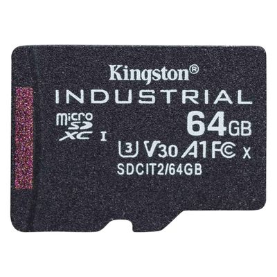 Kingston Industrial microSDHC Kit 64GB