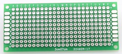 KYTKENTÄLEVY TÄPLILLÄ 30x70mm
