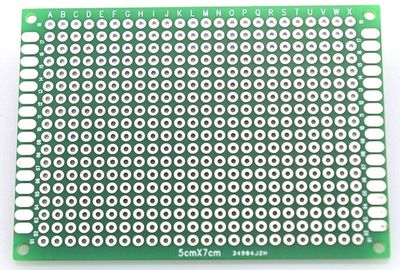 KYTKENTÄLEVY TÄPLILLÄ 50x70mm