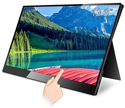 CrowVi 13,3" USB-C,mHDMI FullHD IPS +TOUCH