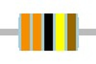 METALLIKALVOVASTUS 0,6W: 3,3Mohm