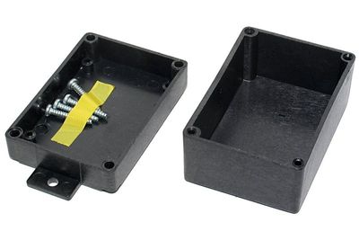 MUOVIKOTELO 74x51x28mm musta MUOVIKOTELO 74x51x28mm musta