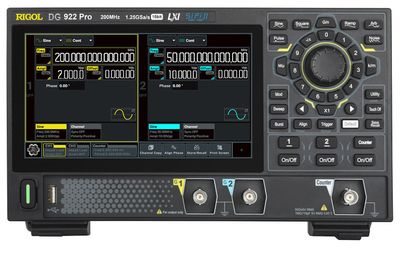 Rigol DG922 Pro SIGNAALIGENERAATTORI 200MHz 2CH Rigol DG922 Pro SIGNAALIGENERAATTORI 200MHz 2CH