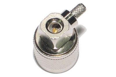 N-LIITIN UROS PURISTETTAVA KULMA RG58-KAAPELILLE N-LIITIN UROS PURISTETTAVA KULMA RG58-KAAPELILLE