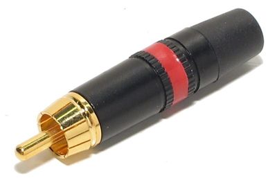 Neutrik RCA UROS PUNAINEN Neutrik RCA UROS PUNAINEN