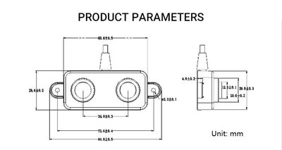 VESITIIVIS ETÄISYYSANTURI (ULTRASONIC) VESITIIVIS ETÄISYYSANTURI (ULTRASONIC)