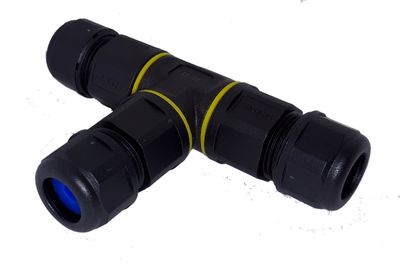 FICX IP68 T-HAARA 3-NAP Ø6,6-8,5mm