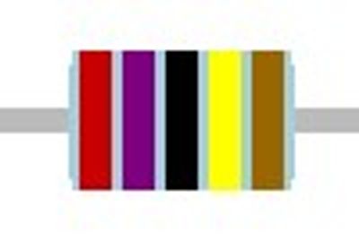 METALLIKALVOVASTUS 0,6W: 2,7Mohm