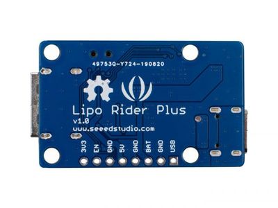 Lipo Charger/Booster - 5V/2.4A USB Type C