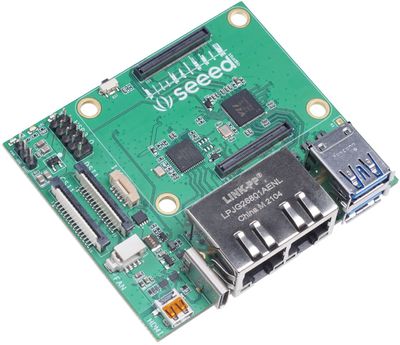 RPI CM4 2x GigaEthernet Carrier Board