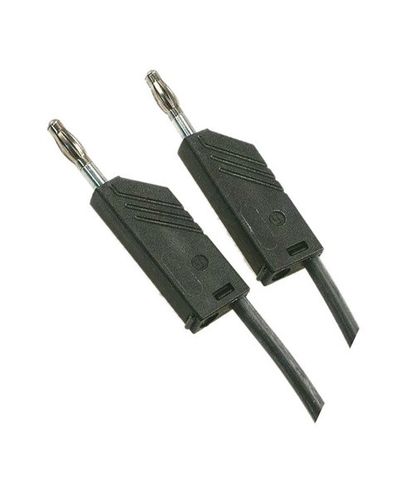 4mm BANAANIJOHTO MUSTA 1m