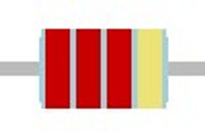 METALLIOKSIDIKALVOVASTUS 2W: 2,2kohm