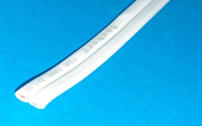 KAIUTINKAAPELI 2x 1,00mm2 VALK. (CU) 1m