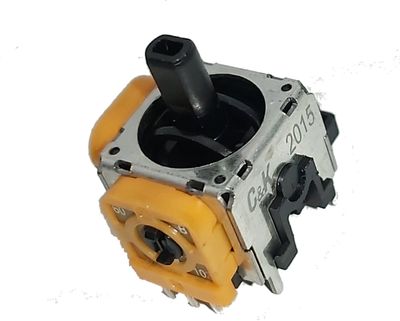 PIENI ANALOGINEN XY-JOYSTICK PAINOKYTKIMELLÄ